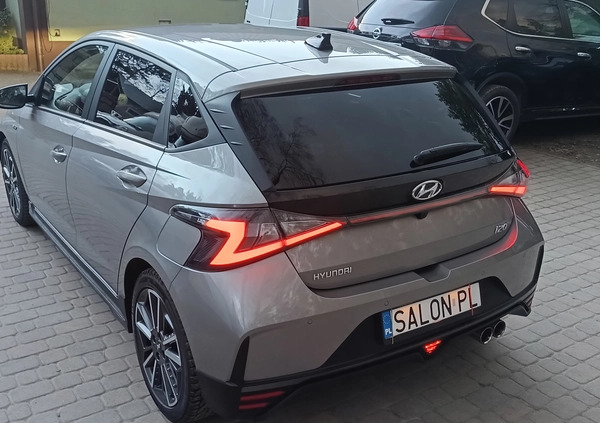 Hyundai i20 cena 61999 przebieg: 27000, rok produkcji 2022 z Biała Piska małe 781